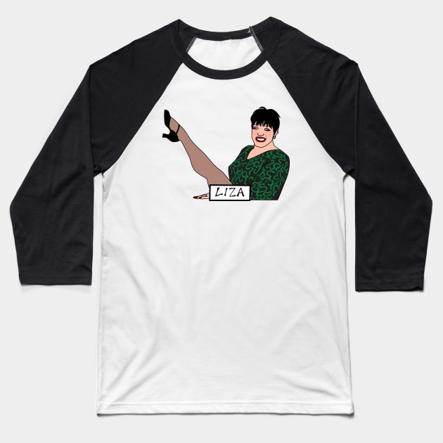 Alexis Michelle Snatch Game Baseball T-Shirt by Jakmalone